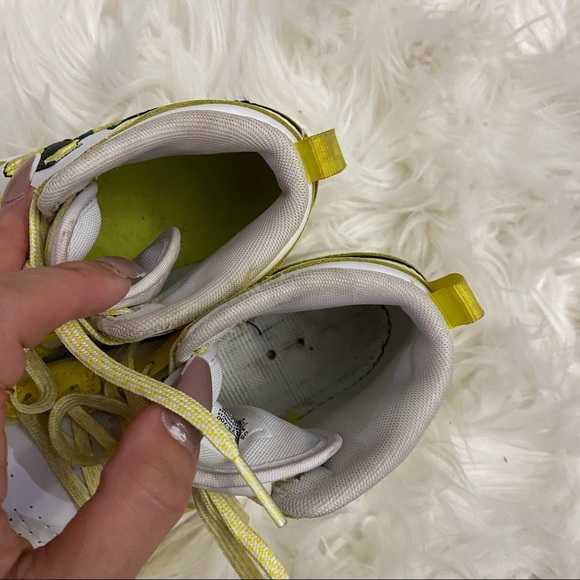 Jordan | 1 mid yellow floral dunks - Picture 5 of 6